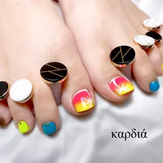 ネイル καρδιά -ｶﾙﾃﾞｨｱ-のネイルデザイン