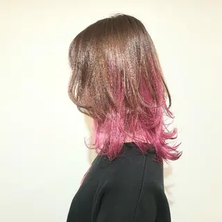 セミロング 🇰🇷透明感×ハイ トーン🌟tomoのヘアスタイル