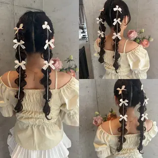 ロング ヘアアレンジ Reve  resort所属・美髪× ヘアセット✨Araiのヘアスタイル