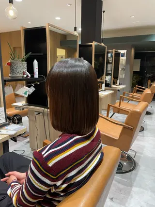 ミディアム 尾頃 功明のヘアスタイル