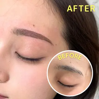 アイブロウ HAIR&MAKE POSH 日暮里のネイルデザイン