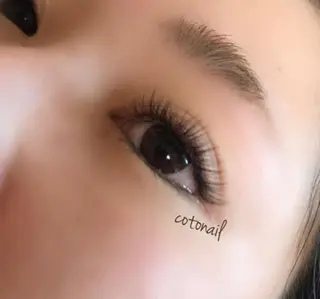 セミロング マツエク・マツパ ツメトマツゲ .のネイルデザイン