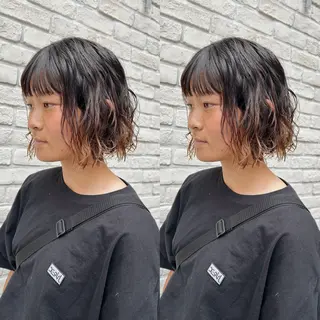 ミディアム パーマ acoron.武蔵小杉所属・🌴aoi. / 海外style🌴のヘアスタイル