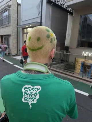 ショート カラー メンズ XENA表参道 MIKUのヘアスタイル