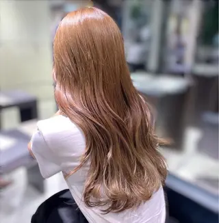ロング つや髪ᰔᩚ暖色 カラーYui🩰のヘアスタイル