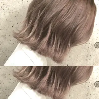 ショート カラー 奥山義進/大宮 /ダブルカラーのヘアスタイル