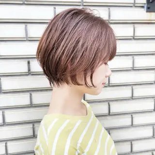 ショート カラー 🦋韓国系指名No1 店長/圓山 祐也🦋のヘアスタイル