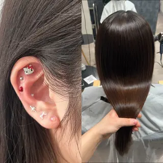 艶あり暖色カラー🌈 カラー診断あゆみのヘアスタイル