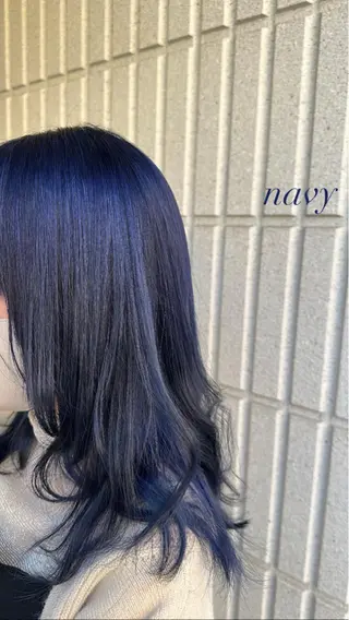 ミディアム カラー yu-kiハイトーン /ブリーチ無しカラーのヘアスタイル