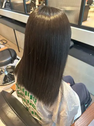 カラー 縮毛矯正/カット/ 韓国ヘア/蛯原🍤のヘアスタイル