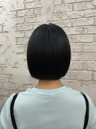 ミディアム ブリーチカラーボブ sayo🧸🤎のヘアスタイル