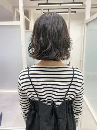 ショート パーマ パーマ特化 フシキサトシのヘアスタイル