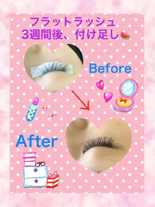 マツエク・マツパ Eyelash salon u'iのマツエク・マツパデザイン