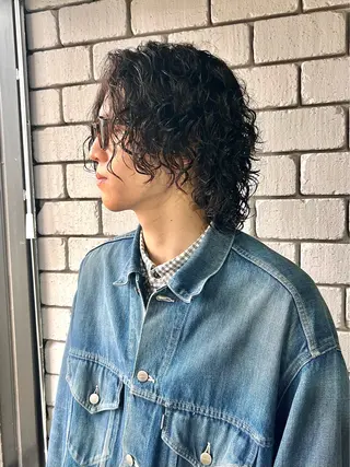 パーマ メンズ men’s salon NOA solte. 【メンズサロン ノアソルテ】所属・メンズパーマ職人 加藤 弘貴のヘアスタイル
