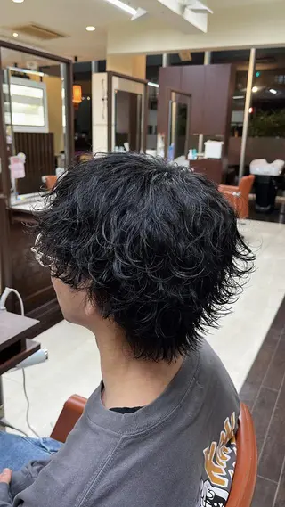 パーマ メンズ AROH  men's cut&men's perm 船橋店所属・🧊メンズ特化🧊 高木航希のヘアスタイル