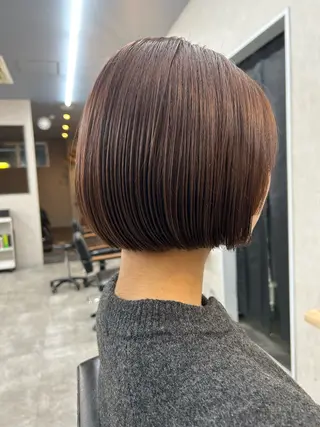 ショート カラー いなみね はるきのヘアスタイル