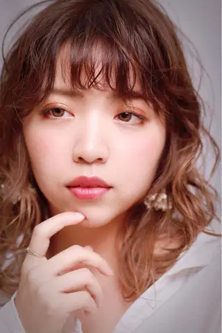 セミロング パーマ 古川 琴美のヘアスタイル