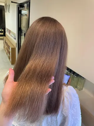 セミロング カラー ✰︎Rad✩.*˚‪ カノンのヘアスタイル