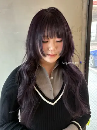 ロング nanami🏷🤎 ふんわりカラーのヘアスタイル