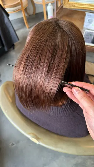 ショート 🔆髪質改善 透明感 カラー🔆佐々木貴仁のヘアスタイル