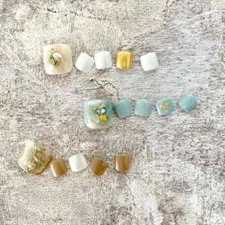 ネイル ニュアンス🌿‬ Aivy./アイビーのネイルデザイン