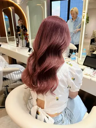 ミディアム 韓国レイヤー🇰🇷 韓国研修◎渋谷カイトのヘアスタイル