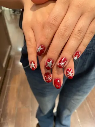 ネイル るか/透明感 カラー/アレンジのヘアスタイル