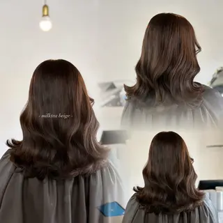 カラー miloc sayaのヘアスタイル