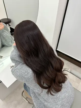 ロング 市川 栖々子のヘアスタイル