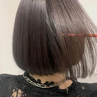 ミディアム カラー ヘアアレンジ ミニボブ/ブリーチ 🌈MISATOのヘアスタイル