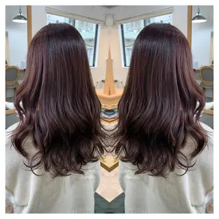 ロング カラー 村山 茉衣のヘアスタイル