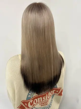 ロング 透明感/ ハイライト/竹中涼のヘアスタイル