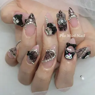 ネイル HANA 長さだしのネイルデザイン