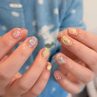 ネイル 🎀 Hiyubi._.nail 🫧所属・🎀フェイ フェイ🫧💗のネイルデザイン