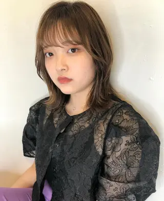 ミディアム ‎manami 💞🩰のヘアスタイル
