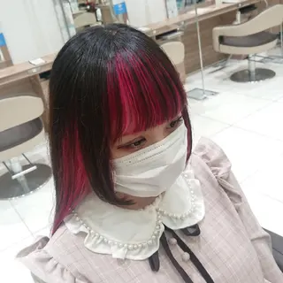 ロング カラー あらげ 🌈推しカラー🌈ᵕのヘアスタイル