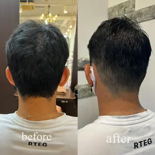 メンズ 大人女性ぼかし メンズ強化🦙平作のヘアスタイル