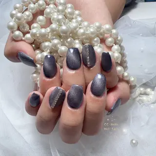 ネイル 💎CC・NaNa 韓国風ネイル🌙Cのネイルデザイン