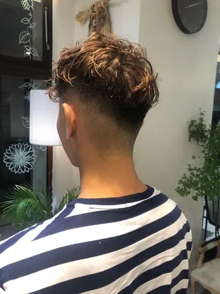 ショート メンズ オブヘアー所属・カイ マコトのヘアスタイル