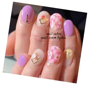 ネイル ﾈｲﾙﾙｰﾑﾘｯｶ 𝐦𝐚𝐲𝐮のネイルデザイン