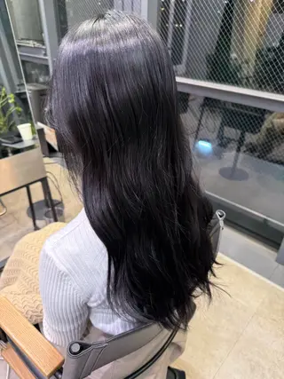 ロング カラー SORA表参道所属・🫧透明感カラー🫧 暖色/島田晃太郎のヘアスタイル