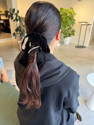 ヘアアレンジ 園田 朱理のヘアスタイル