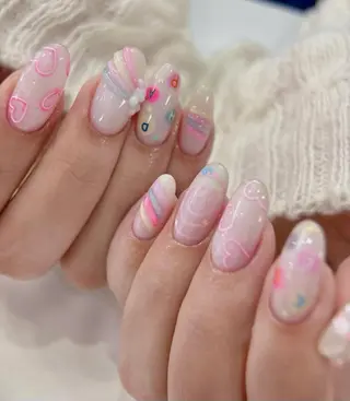 ネイル Ribbonnail salonのネイルデザイン