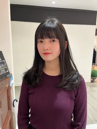 ロング BEHIVE PARCO2所属・門田 楓香のヘアスタイル