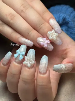 ネイル καρδιά -ｶﾙﾃﾞｨｱ-のネイルデザイン