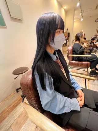 ロング 艶髪／シールエクステ 🌻ノゾミ🌻のヘアスタイル