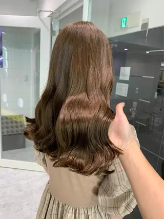 ロング カラー ヘアアレンジ 💗横浜美容室 💗HARUNAのヘアスタイル