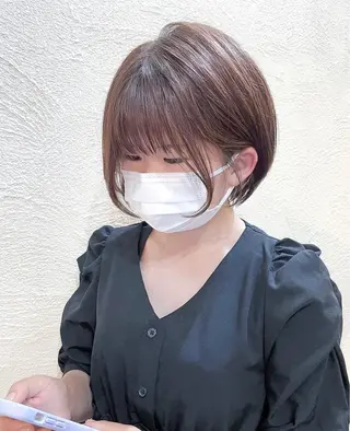 ショート カラー ete所属・Rina 𓍯のヘアスタイル