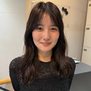 セミロング また会いたくなる 美容師【KENTA】のヘアスタイル