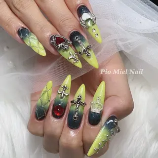 ネイル HANA 長さだしのネイルデザイン